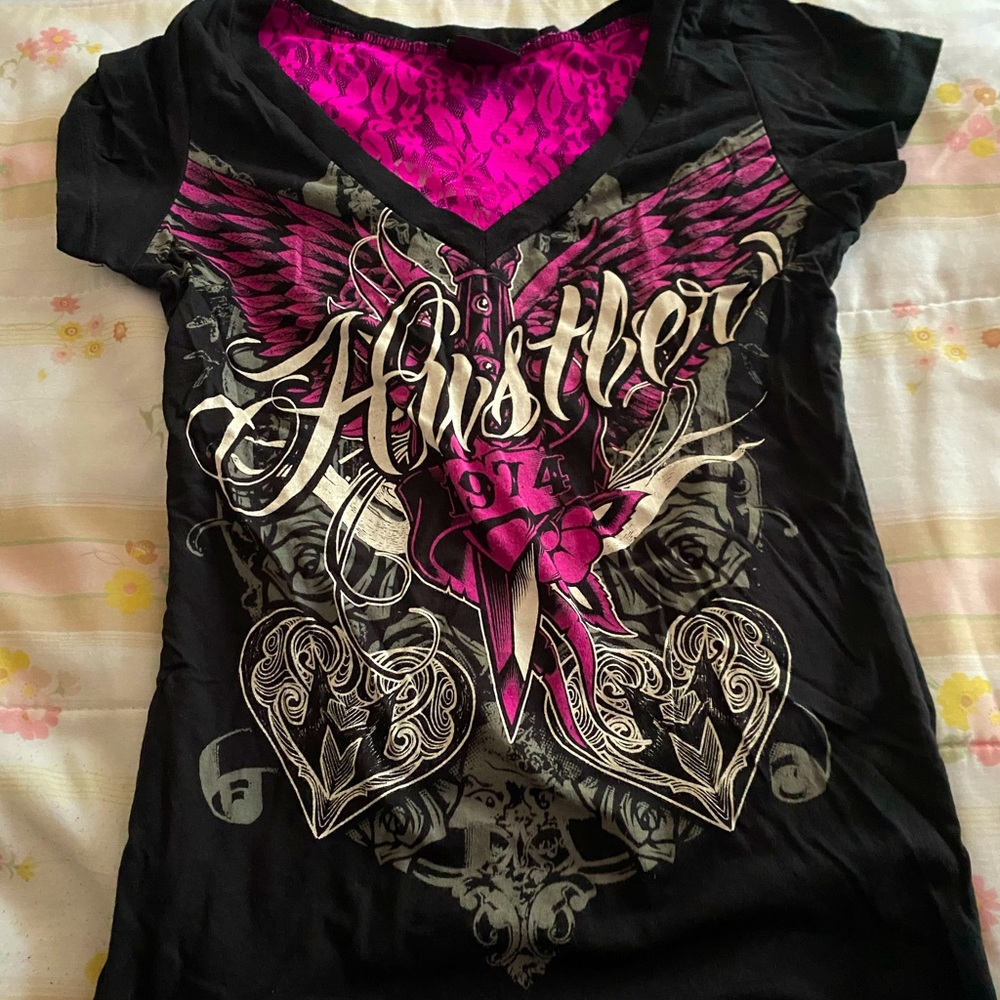 Black hustler shirt